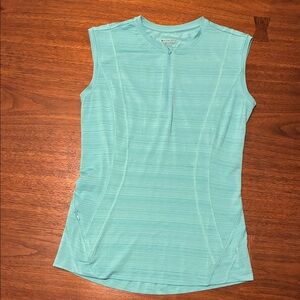 Athleta Pacifica Small Turquoise Blue sleeveless tank top